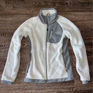 North Face Fuzzy Zip-Up